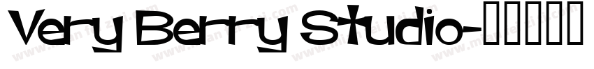 Very Berry Studio字体转换